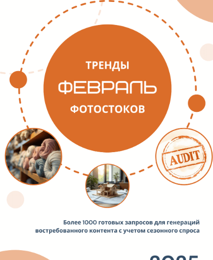Фото и Видео [Василина Баранова] Тренды фотостоков + Книга низкочастотных запросов Свадьба. Февраль (2025)